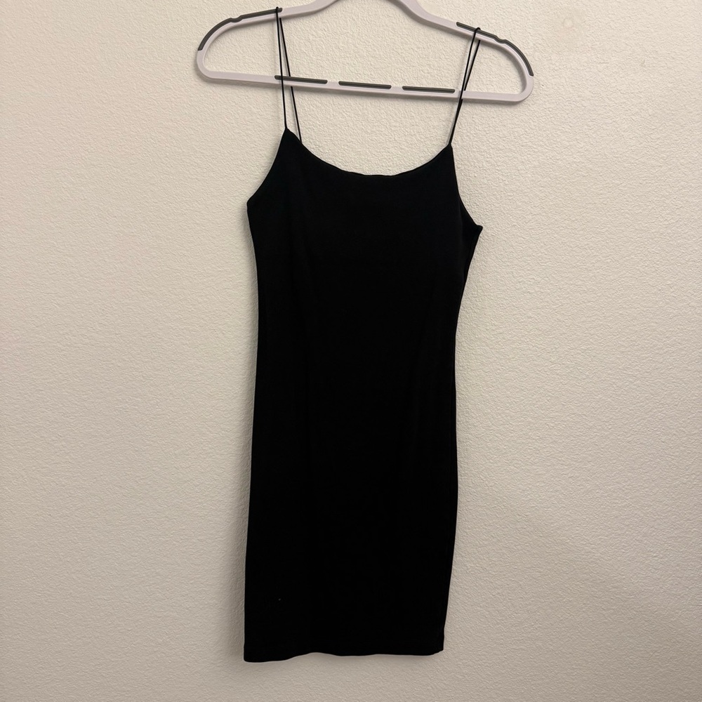 Black Bodycon Mini Dress